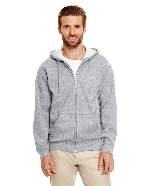 Gildan Adult Heavy Blend 8 oz., 50/50 Full-Zip Hooded Sweatshirt G186 - Dresses Max