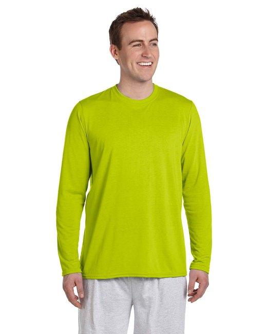 Gildan Adult Performance® Adult 5 oz. Long-Sleeve T-Shirt G424 - Dresses Max