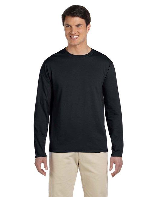 Gildan Adult Softstyle® Long-Sleeve T-Shirt G644 - Dresses Max