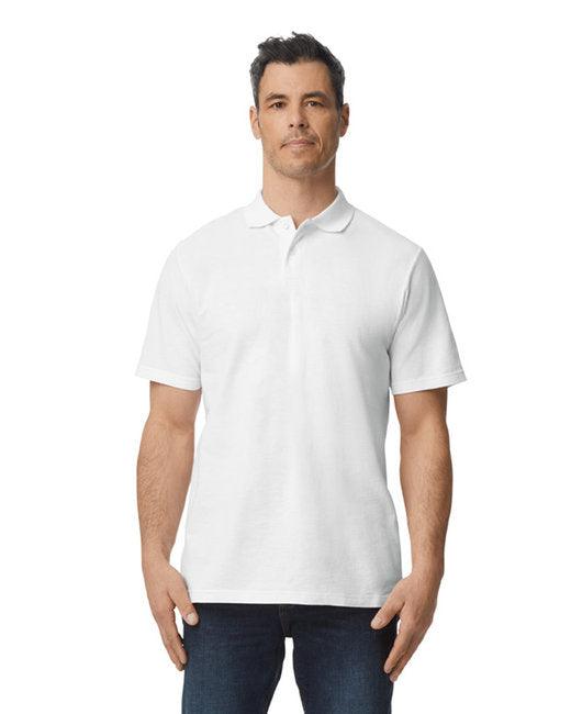 Gildan Men's Softstyle Double Pique Polo G648 - Dresses Max