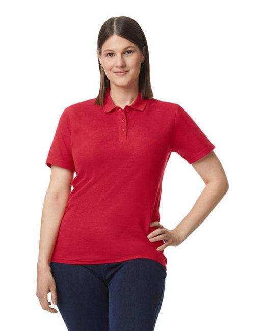 Gildan Ladies' Softstyle Double Pique Polo G648L - Dresses Max