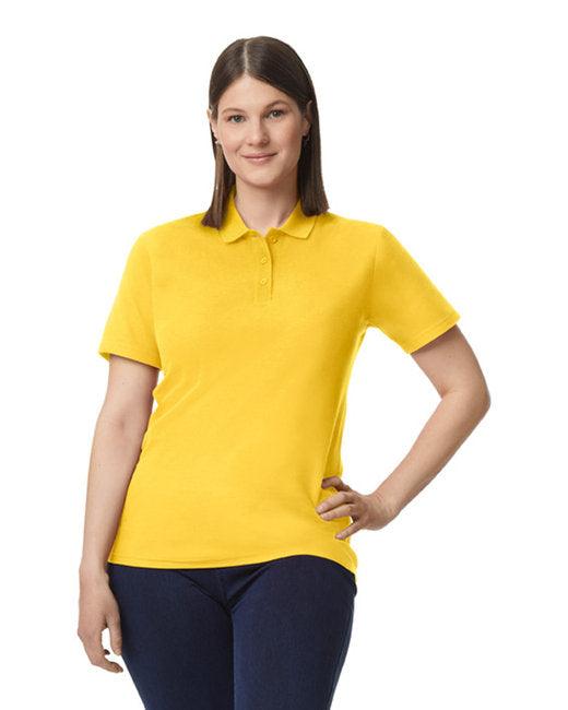 Gildan Ladies' Softstyle Double Pique Polo G648L - Dresses Max