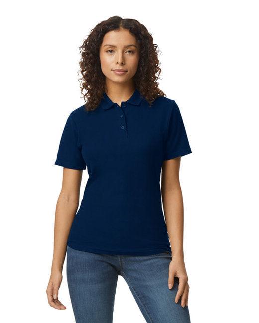 Gildan Ladies' Softstyle Double Pique Polo G648L - Dresses Max