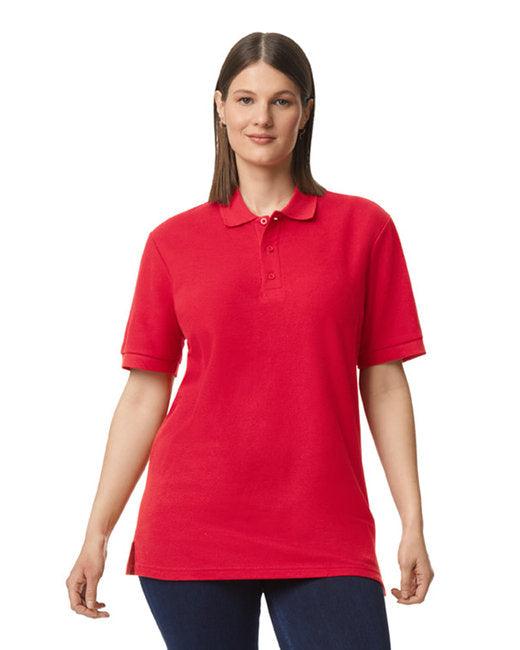 Gildan Unisex Midweight Double Pique Polo G858 - Dresses Max