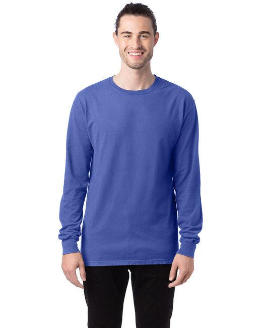 ComfortWash by Hanes Unisex Garment-Dyed Long-Sleeve T-Shirt GDH200