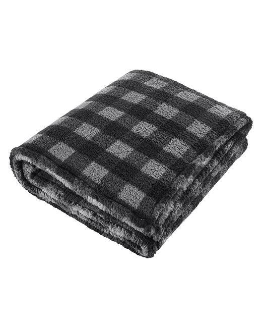 J America Adult Epic Sherpa Blanket JA8449 - Dresses Max