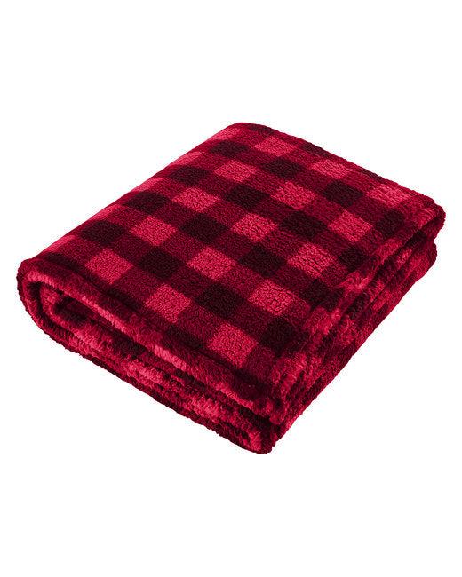 J America Adult Epic Sherpa Blanket JA8449 - Dresses Max