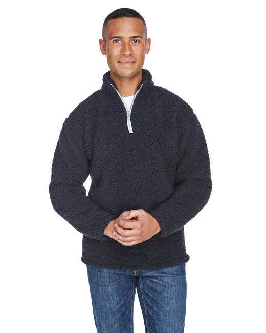 J America Adult Epic Sherpa Quarter-Zip JA8454 - Dresses Max