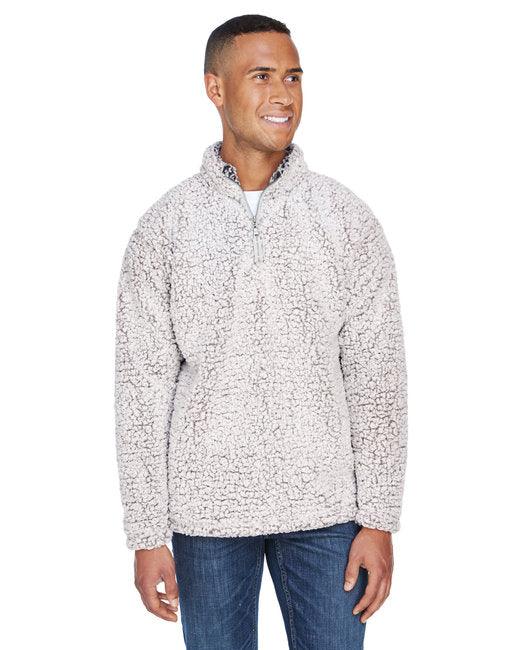 J America Adult Epic Sherpa Quarter-Zip JA8454 - Dresses Max