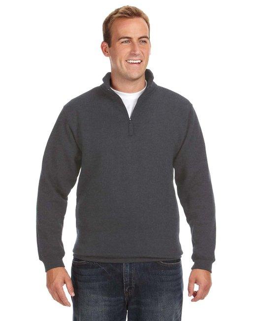 J America Adult Heavyweight Fleece Quarter-Zip JA8634 - Dresses Max