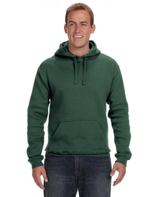 J America Adult Premium Fleece Pullover Hooded Sweatshirt JA8824 - Dresses Max