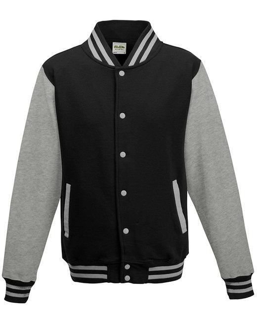 Just Hoods By AWDis Men's 80/20 Heavyweight Letterman Jacket JHA043 - Dresses Max