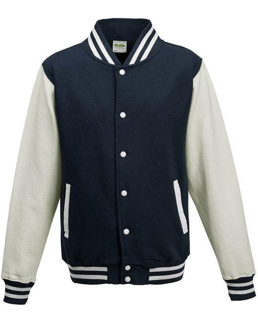 Just Hoods By AWDis Men's 80/20 Heavyweight Letterman Jacket JHA043 - Dresses Max