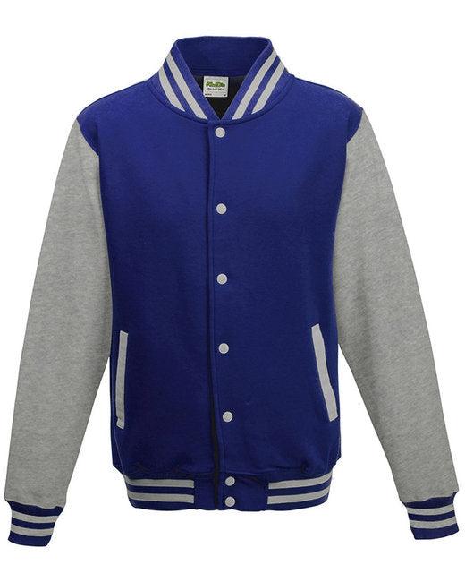 Just Hoods By AWDis Men's 80/20 Heavyweight Letterman Jacket JHA043 - Dresses Max