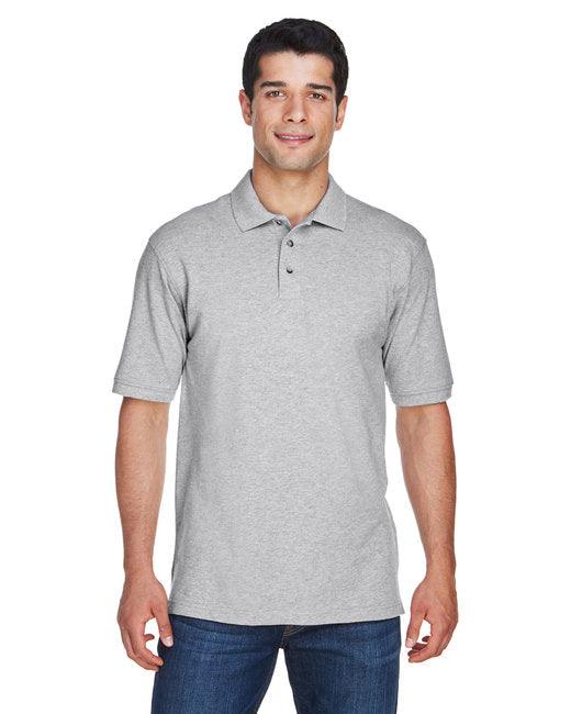 Harriton Men's Tall 6 oz. Ringspun Cotton Piqu Short-Sleeve Polo M200T - Dresses Max