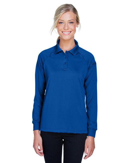 Harriton Ladies' Advantage Snag Protection Plus Long-Sleeve Tactical Polo M211LW - Dresses Max