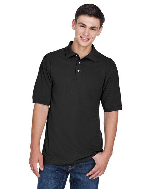 Harriton Men's Tall 5.6 oz. Easy Blend Polo M265T - Dresses Max