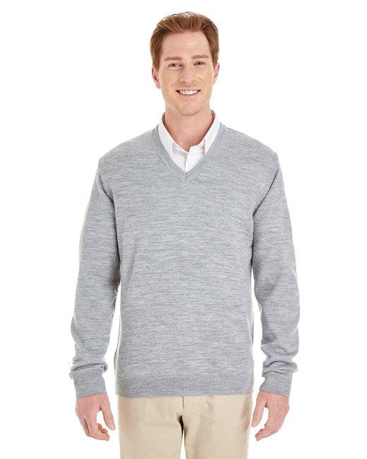 Harriton Men's Pilbloc V-Neck Sweater M420 - Dresses Max