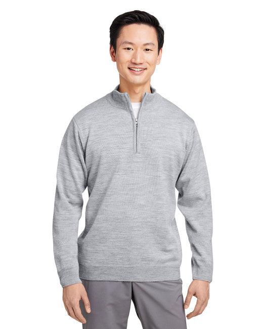 Harriton Unisex Pilbloc Quarter-Zip Sweater M421 - Dresses Max