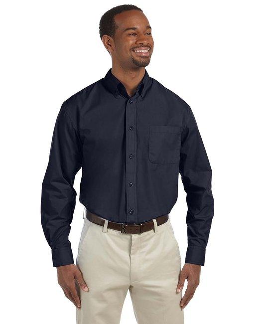 Harriton Men's Tall 3.1 oz. Essential Poplin M510T - Dresses Max