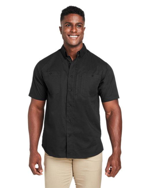 Harriton Men's Advantage IL Short-Sleeve Work Shirt M585 - Dresses Max