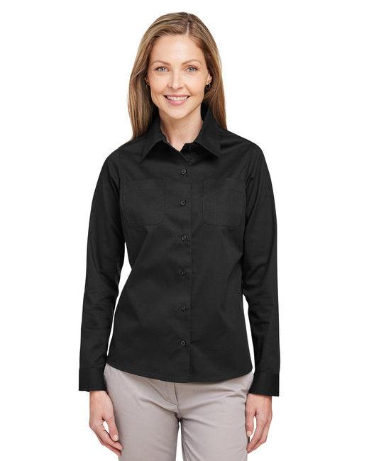 Harriton Ladies' Advantage IL Long-Sleeve Workshirt M585LW - Dresses Max