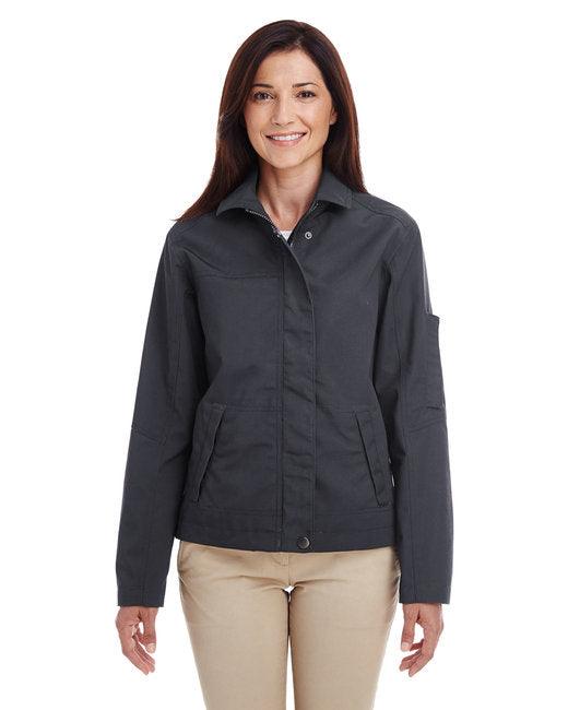 Harriton Ladies' Auxiliary Canvas Work Jacket M705W - Dresses Max