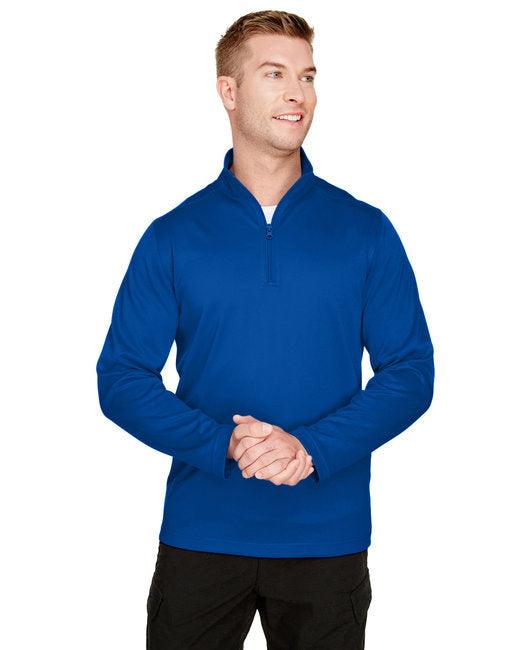 Harriton Men's Advantage Snag Protection Plus Quarter-Zip M748 - Dresses Max