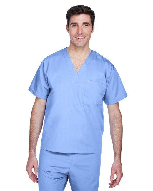 Harriton Adult Restore 4.9 oz. Scrub Top M897 - Dresses Max