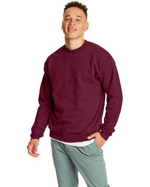 Hanes Unisex Ecosmart® 50/50 Crewneck Sweatshirt P1607 - Dresses Max