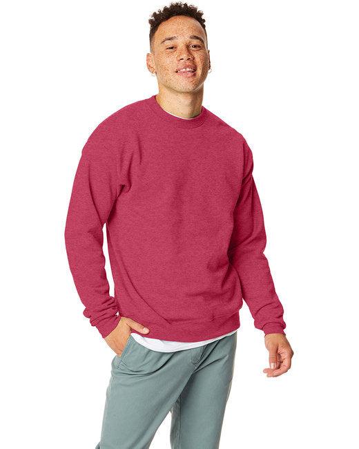 Hanes Unisex Ecosmart® 50/50 Crewneck Sweatshirt P1607 - Dresses Max