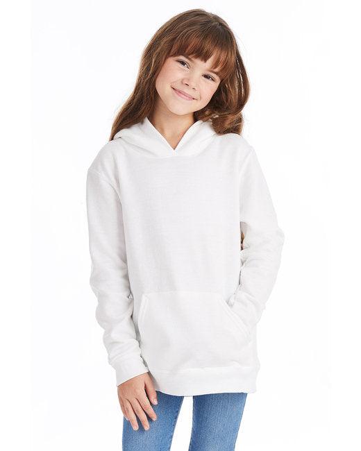 Hanes Youth 7.8 oz. EcoSmart 50/50 Pullover Hooded Sweatshirt P473 - Dresses Max