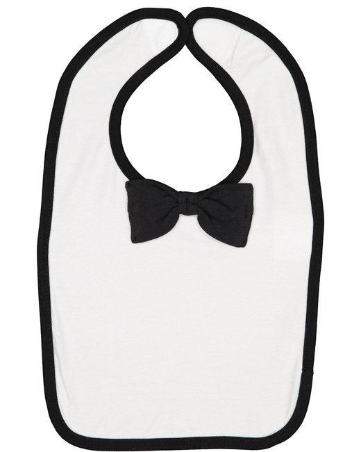 Rabbit Skins Infant Baby Rib Bow Tie Bib R1002 - Dresses Max