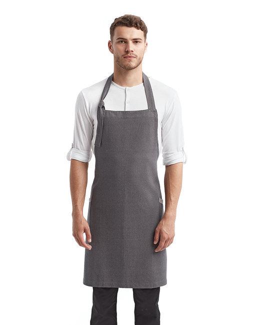 Artisan Collection by Reprime Unisex Regenerate Sustainable Bib Apron RP122 - Dresses Max