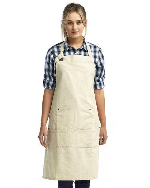 Artisan Collection by Reprime Unisex "Calibre" Heavy Cotton Canvas Pocket Apron RP137 - Dresses Max