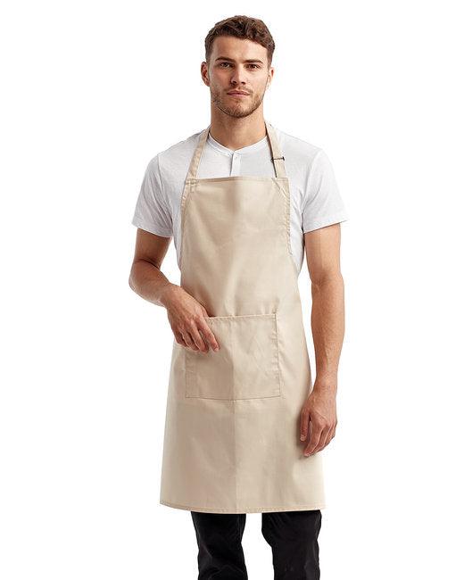 Artisan Collection by Reprime Unisex 'Colours' Sustainable Pocket Bib Apron RP154 - Dresses Max