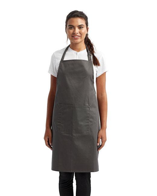 Artisan Collection by Reprime Unisex 'Colours' Sustainable Pocket Bib Apron RP154 - Dresses Max