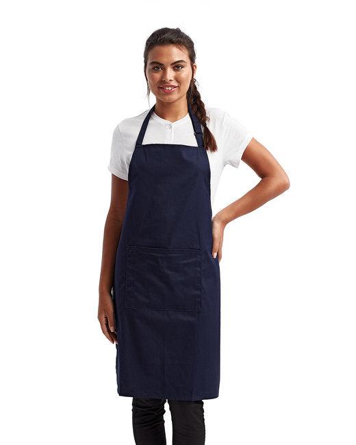 Artisan Collection by Reprime Unisex 'Colours' Sustainable Pocket Bib Apron RP154 - Dresses Max