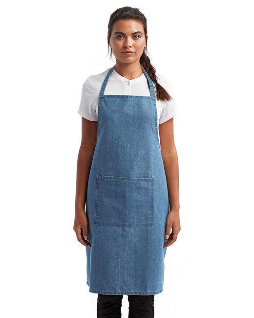 Artisan Collection by Reprime Unisex 'Colours' Sustainable Pocket Bib Apron RP154 - Dresses Max