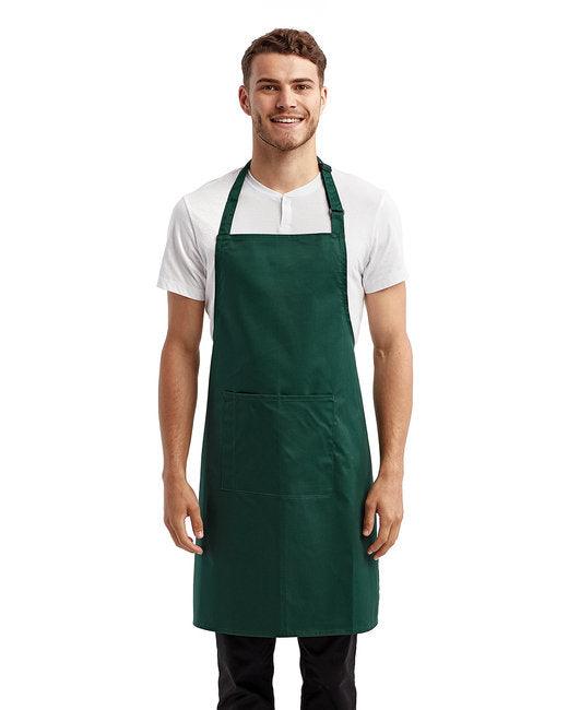 Artisan Collection by Reprime Unisex 'Colours' Sustainable Pocket Bib Apron RP154 - Dresses Max