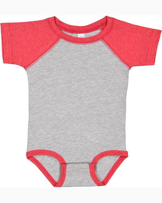 Rabbit Skins Infant Baseball Bodysuit RS4430 - Dresses Max