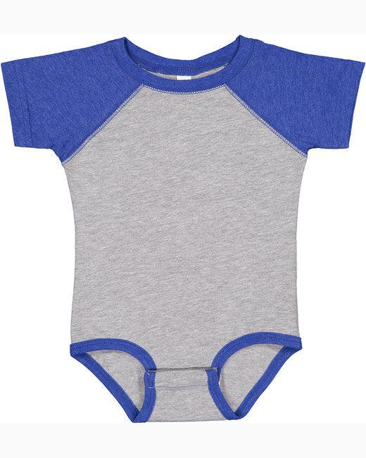 Rabbit Skins Infant Baseball Bodysuit RS4430 - Dresses Max