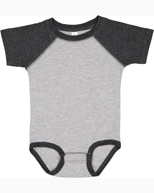 Rabbit Skins Infant Baseball Bodysuit RS4430 - Dresses Max