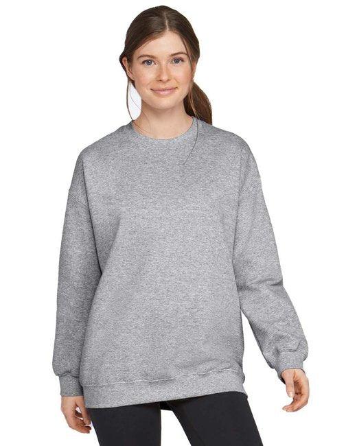 Gildan Adult Softstyle Fleece Crew Sweatshirt SF000 - Dresses Max