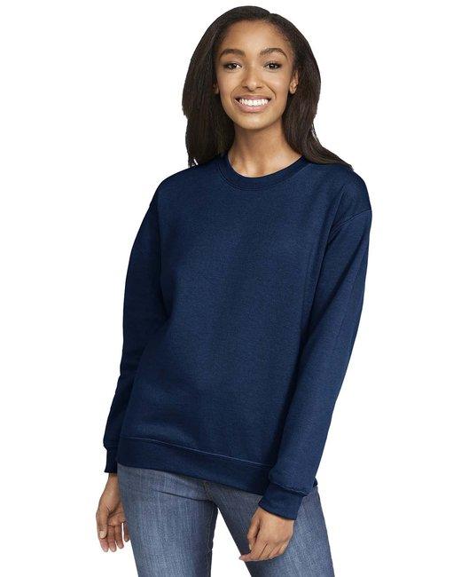 Gildan Adult Softstyle Fleece Crew Sweatshirt SF000 - Dresses Max