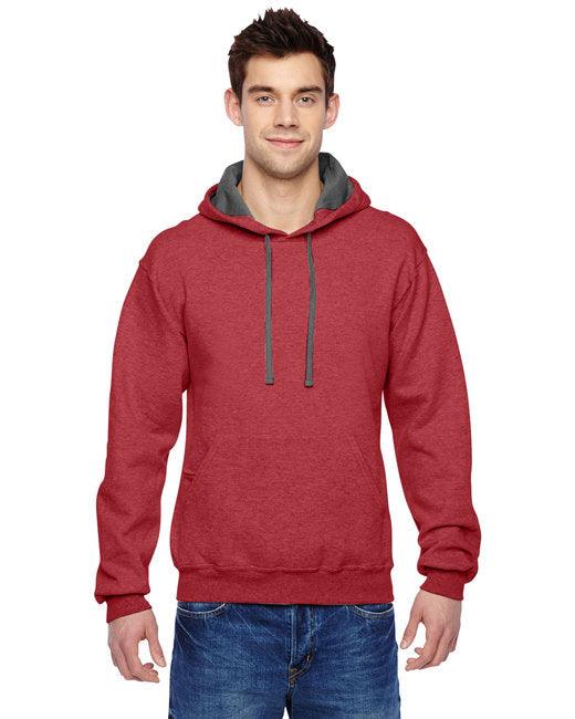 Fruit of the Loom Adult SofSpun Hooded Sweatshirt SF76R - Dresses Max