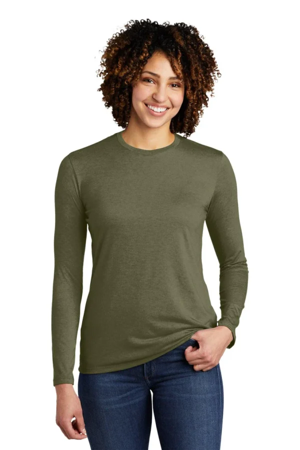 Allmade   Women's Tri-Blend Long Sleeve Tee AL6008 - Image 1