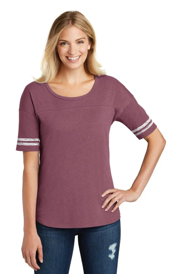 District Women's Scorecard Tee. DT487 - Image 1