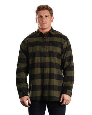 Burnside Men's Plaid Flannel Shirt B8210